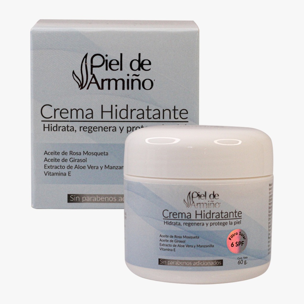 Piel de Armiño Crema Facial Hidratante 60Gr (Domeco)