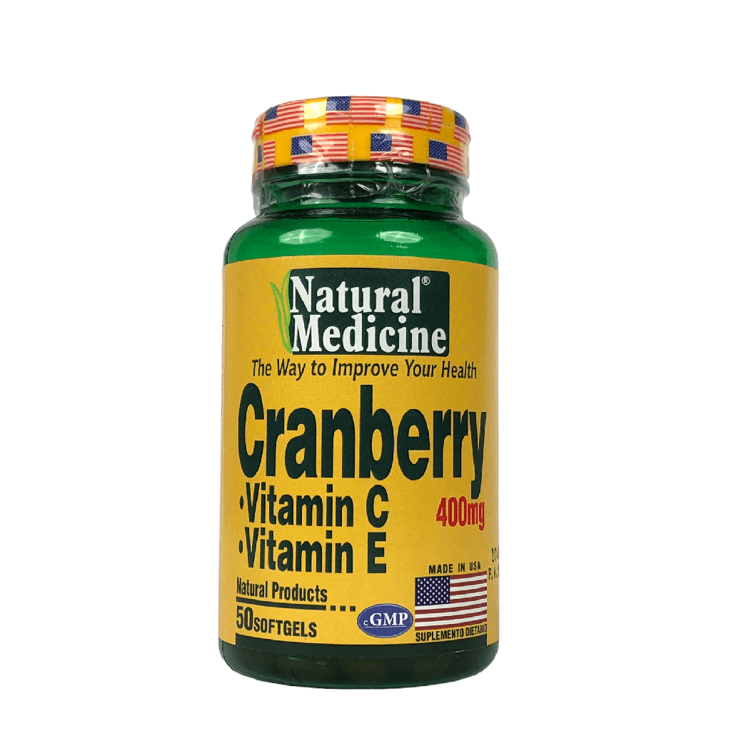 Cranberry Vit C y E Natural Medicine X 50 Softgels (Natural Freshly)