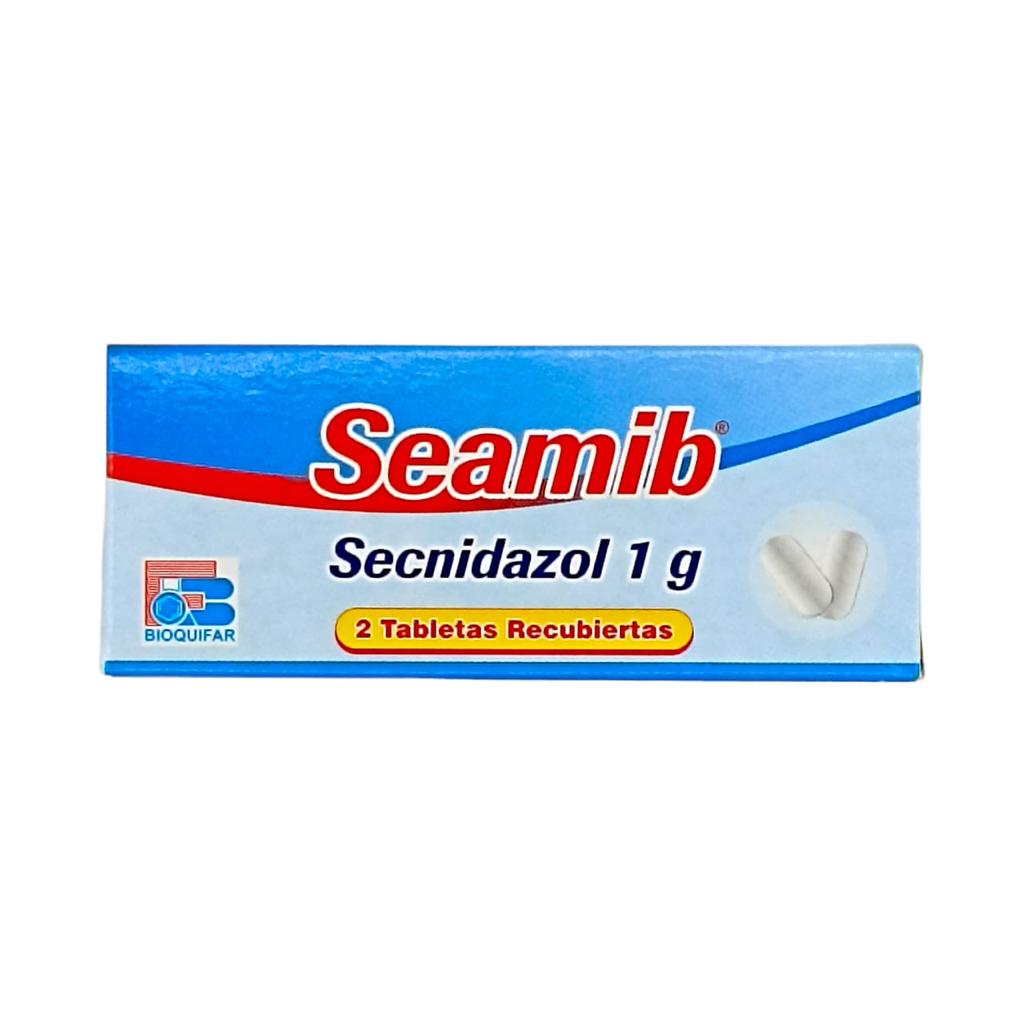 Secnidazol 1 G Caja x 2 Tabletas(Memphis)