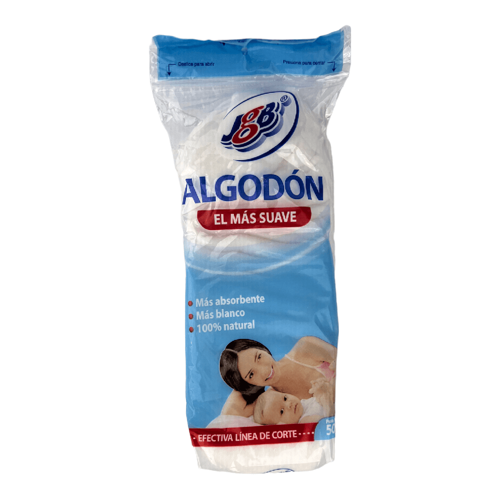 Algodon Zig Zag Bolsa x 50 G Unid (JGB)