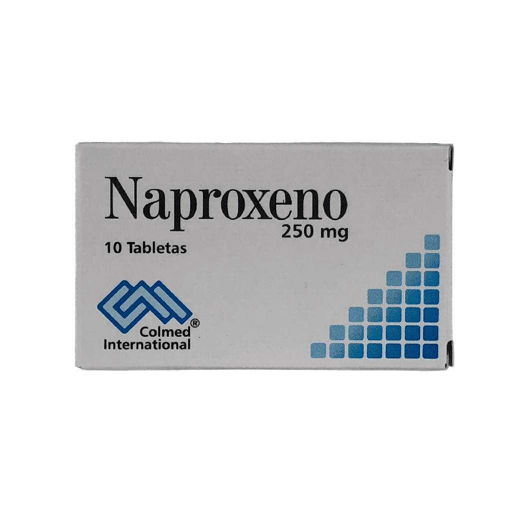 Naproxeno 250 Mg Caja x 10 Tabletas (Colmed)