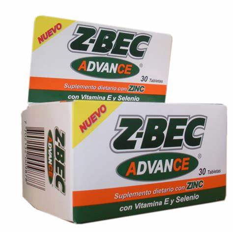 Z-Bec Advance (Multivitaminico) Frasco x 30 Tabletas (GSK)