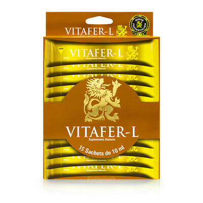 Vitafer-L (Multivitaminico) Jarabe Caja x 15 Sachet x 10 Ml (Soy Salud)