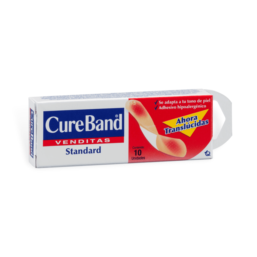 Curas Cureband Venditas Standa Caja x 10 Und (Tecnoquimicas)