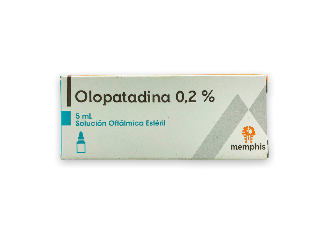 Olopatadina 0.2% Solucion Oftalmica Frasco x 5ml (Memphis)