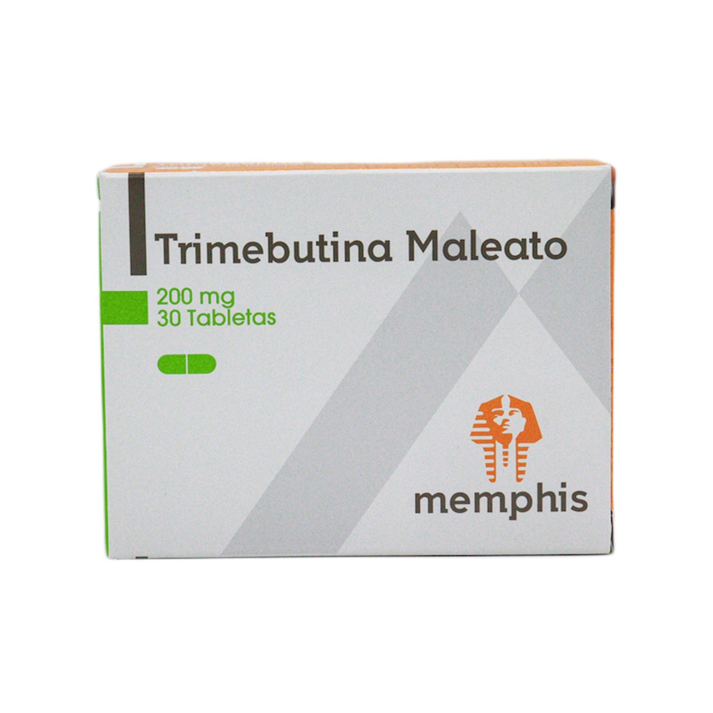 Trimebutina 200 Mg Caja x 30 Tabletas (Memphis)