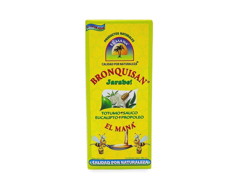 Bronquisan Jarabe X 180ml (El Mana)