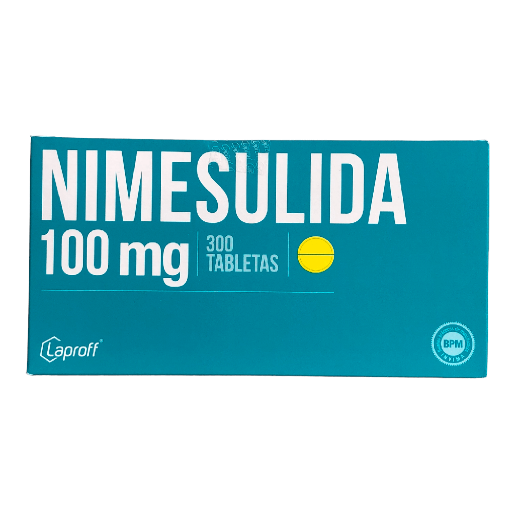 Nimesulida 100 Mg Caja x 300 Tabletas (Laproff)