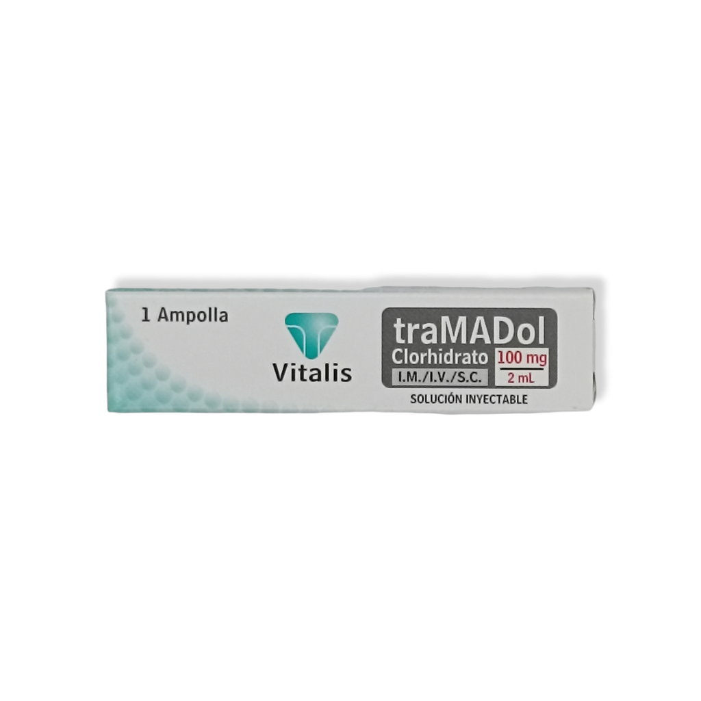 Tramadol 100mg Ampolla Caja x 1 (vitalis)