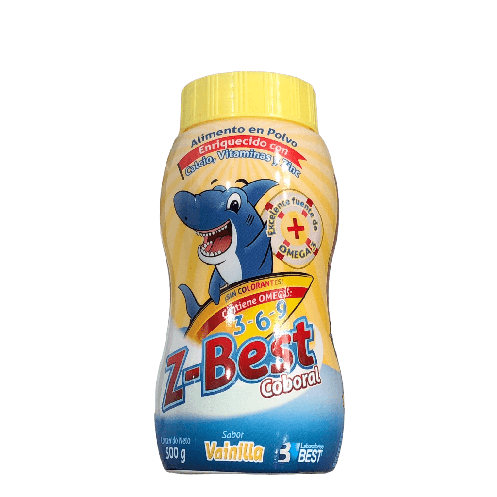 Z Best Coboral Polvo Oral Vainilla Frasco X 300 Gr Und (Best)