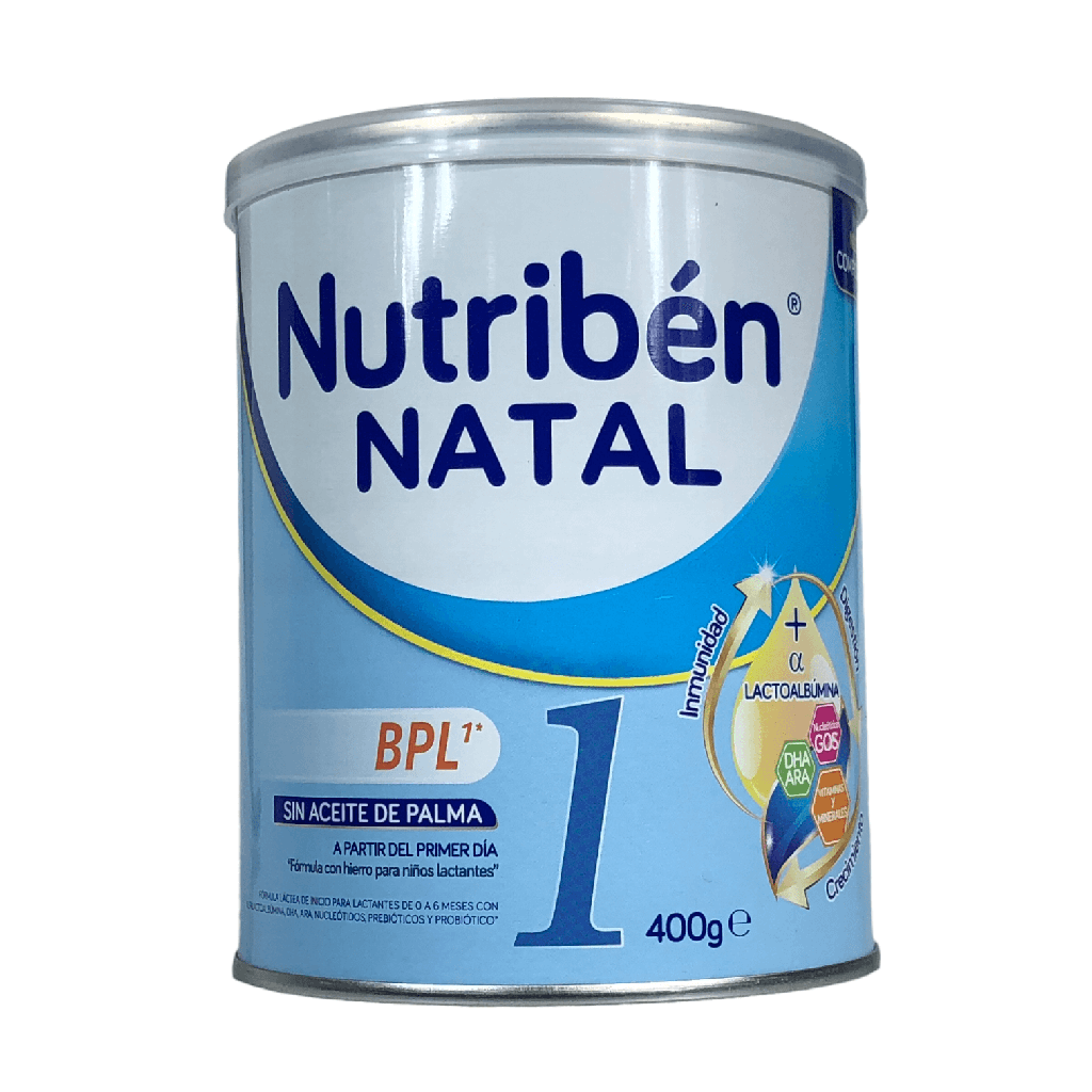 Nutriben Natal Polvo Oral Tarro X 400 Gr Und (Novamed)