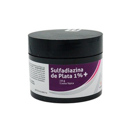 [7704412186057] Sulfadiazina De Plata 1% Crema pote x 30 G (Memphis)