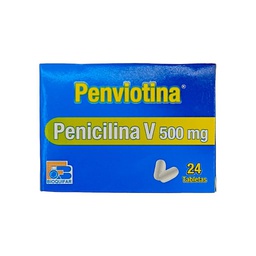 [7707019312706] Penviotina Penicilina V 500 Mg X 24 Tab (Bioquifar)
